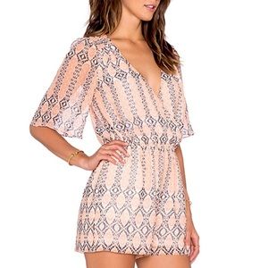 BCBG Crossover Romper